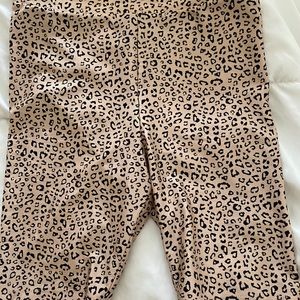 Rave/festival clothing- Biker Cheetah Shorts